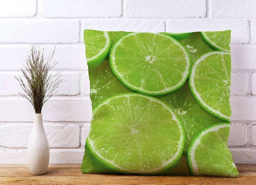 Warren Reed Fresh Limes Cushions