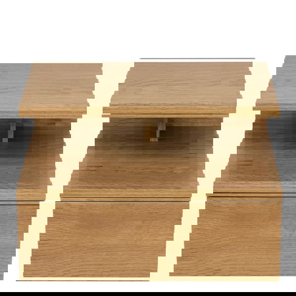Furniture To Go Ashlan Bedside Table with 1 Drawer in Oak