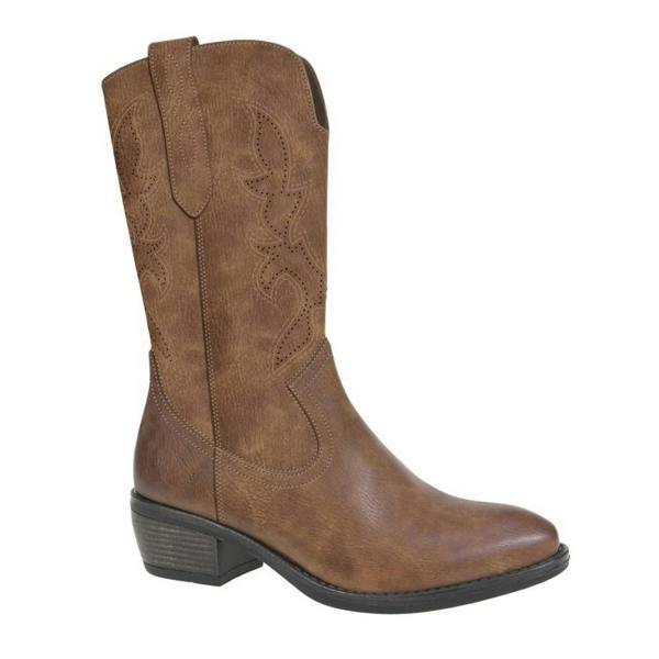 Cipriata Womens/Ladies Wanda Cowboy Boots - Tan - 