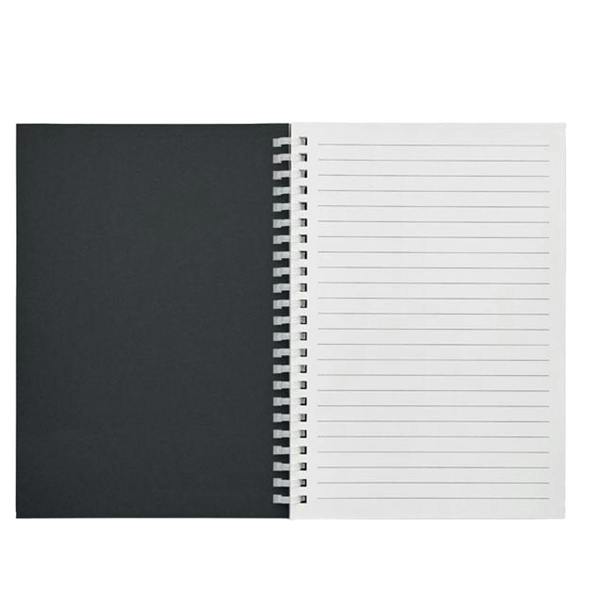 MidOcean Recarnote Recycled Carton A5 Notebook - Black - 