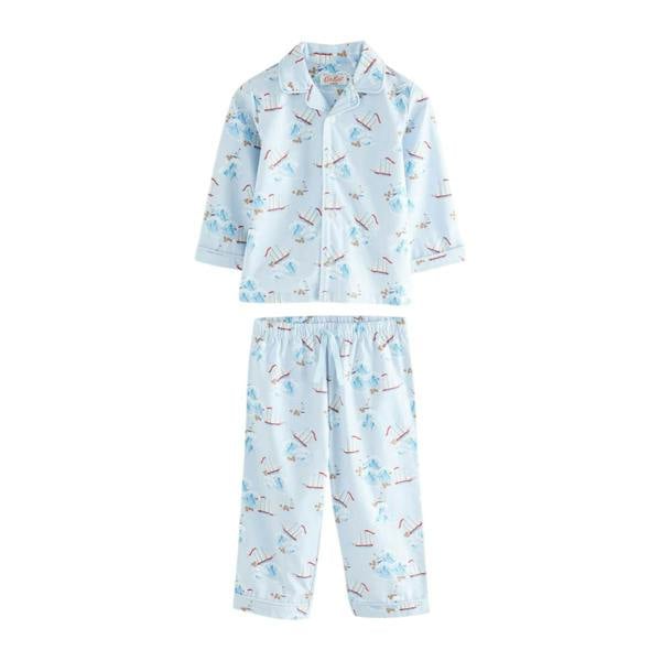Cath Kidston Childrens/Kids Boat Button Long Pyjama Set - Blue - 