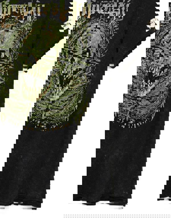 Cypress Hill Mens Black Band Logo Short Sleeved T-Shirt