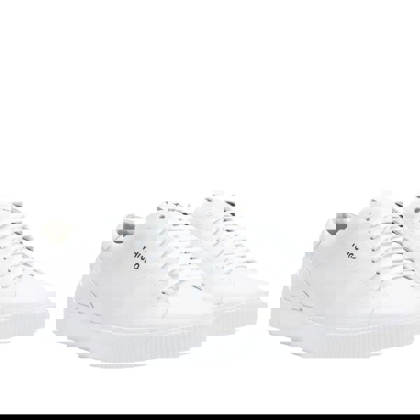 Hugo Mens Zero Leather Tennis Trainers - White