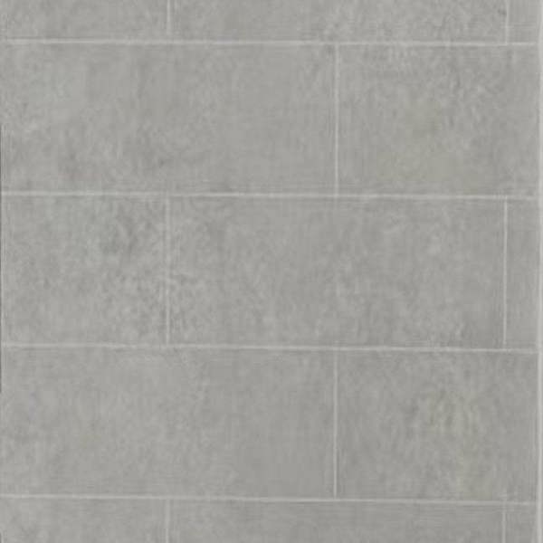 Britwall Brick Light Grey Matt PVC Shower Panel – Light Grey
