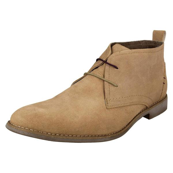 Front Mens Front Lace Up Ankle Boots Roscoe FR6993