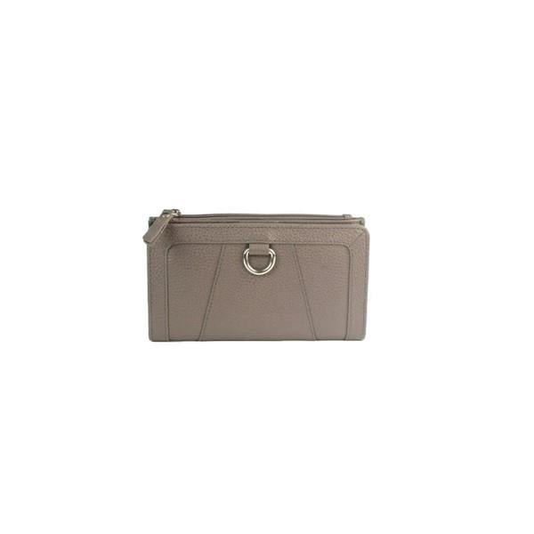 Eastern Counties Leather Davina Leather D-Ring Purse - Taupe - 