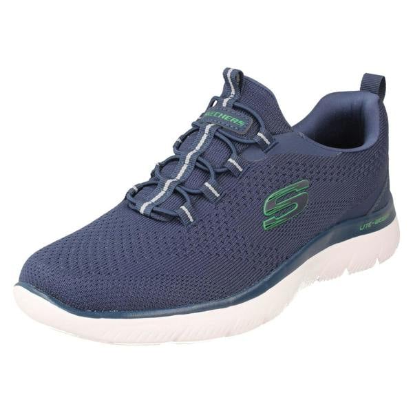 Skechers Mens Skechers Memory Foam Vegan Casual Trainers Tallo 232832