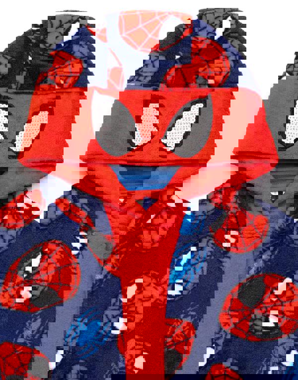 Marvel Boys Blue Spider-Man Bathrobe