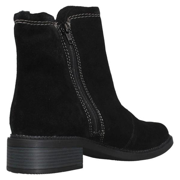 Clarks Ladies Clarks Zip Mid Calf Ankle Boot Maye Zip