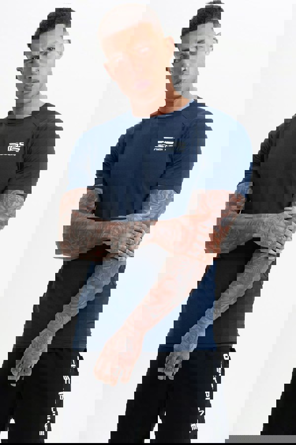 Discipline 365 Navy Short Sleeve Top