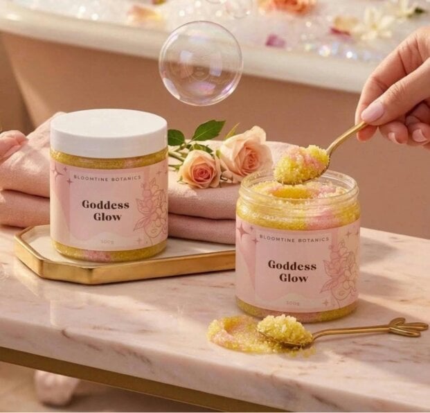BLOOMTINE Indulgent Goddess Glow Foaming Scrub