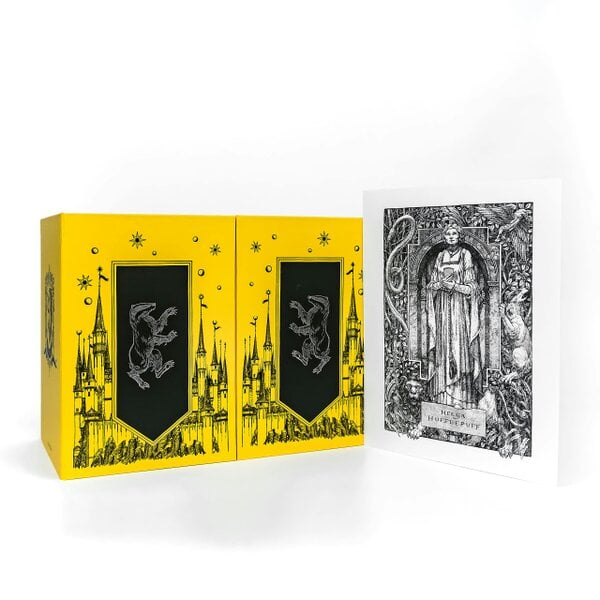 Harry Potter Hufflepuff House Editions Hardback Box Set: J.K. Rowling - Hardback Box Set