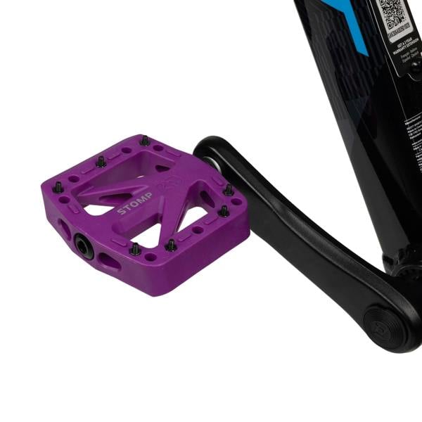 Oxford Stomp Junior Nylon Flat Pedals Purple
