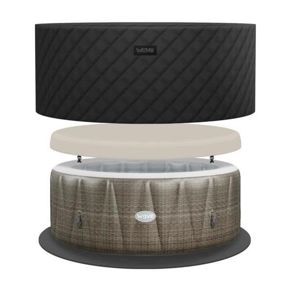 Wave Atlantic | 4-6 Person Inflatable Hot Tub | Integrated Heater