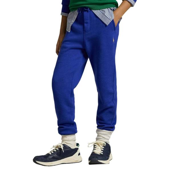 Ralph Lauren Childrens/Kids Ribbed Cuff Slim Joggers - Azure - 