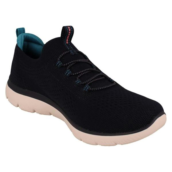 Skechers Ladies Skechers Vegan Slip On Memory Foam Trainers Top Player 150116