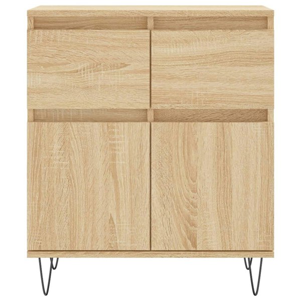 Berkfield Sideboard Sonoma Oak 60x35x70 cm Engineered Wood