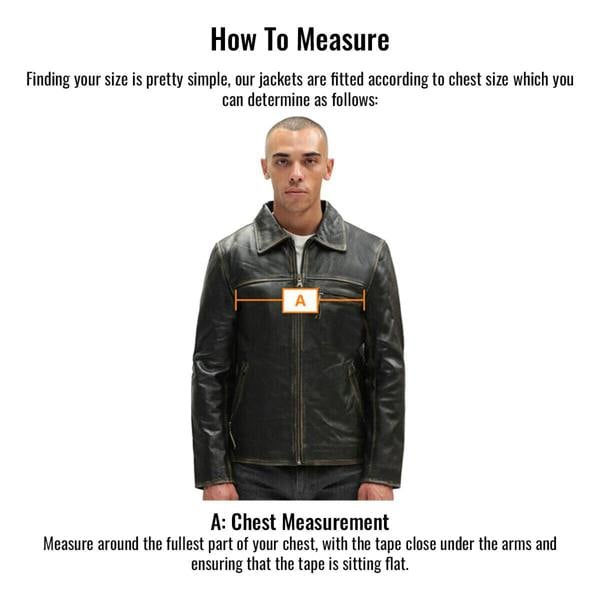 Infinity Leather Mens Racing Moto Badges Biker Leather Jacket