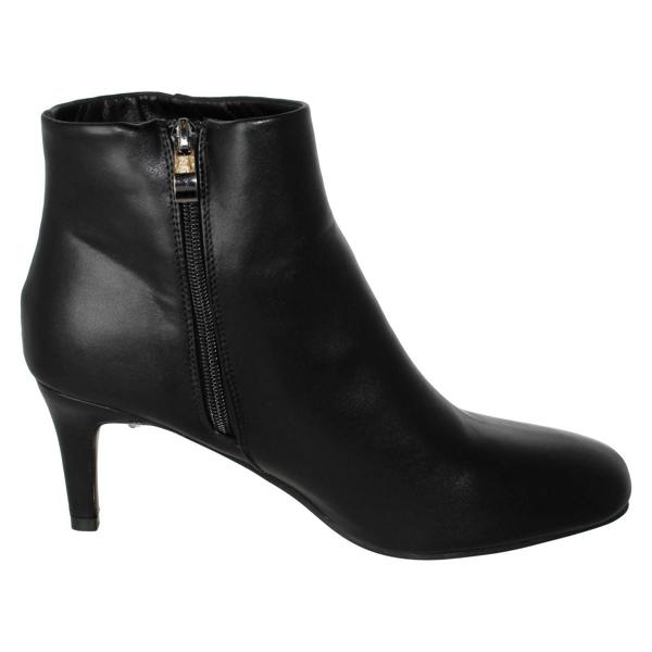 Ladies Collection High Heel Ankle Boots with Zip Fastening F51236