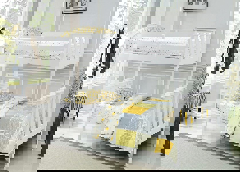 Comfy Living Wembdon Wooden Bunk Bed