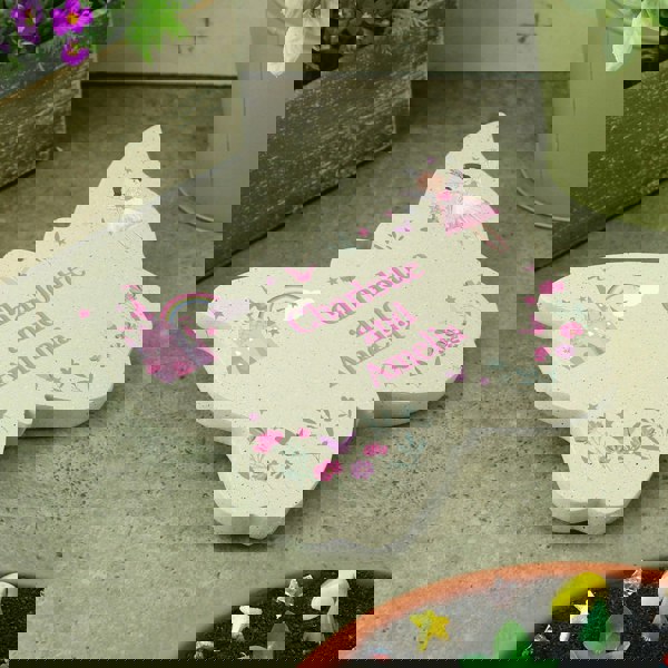 Personalised Memento Company Personalised Fairy Princess Garden Butterfly Ornament