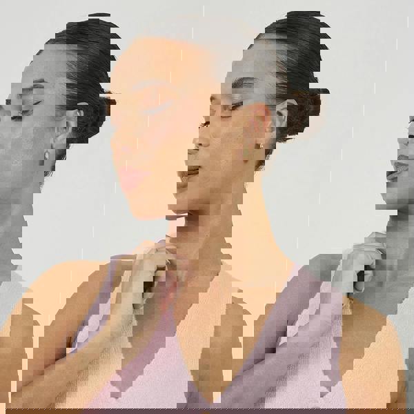 Brave Soul Pink Mossy Yarn V-Neck Knitted Waistcoat - Pink Image 4