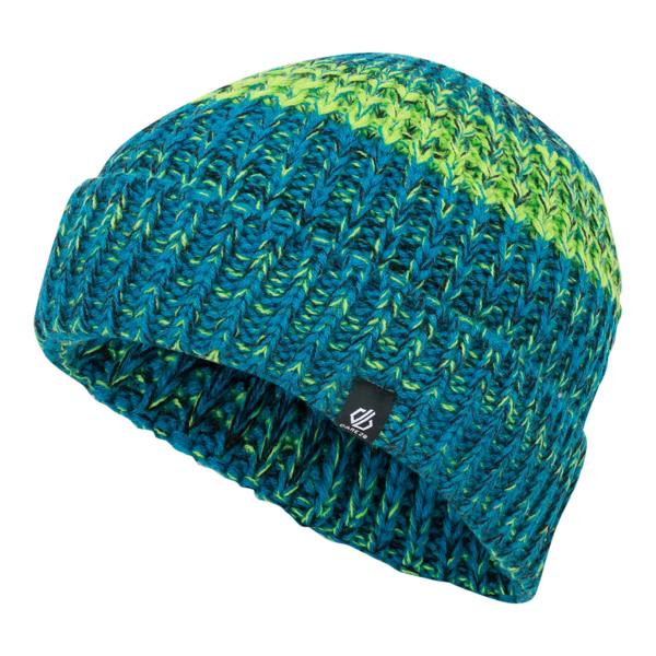 Dare 2B Childrens/Kids Mindless II Beanie - Kingfisher Blue/Green Flash - 