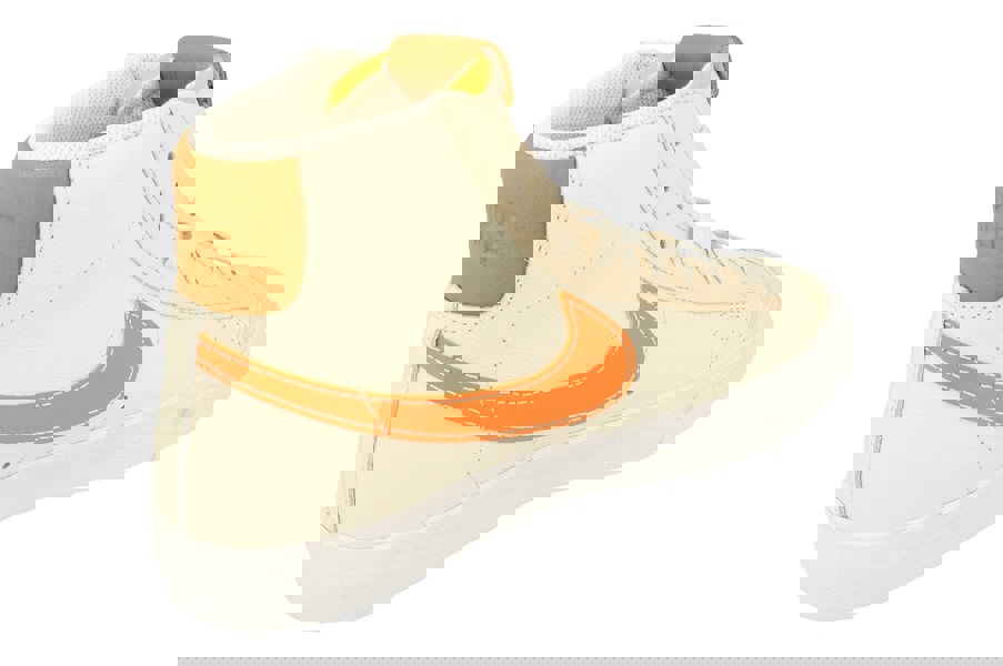 Nike Blazer Mid 77 Emb Mens Trainers Dq7674  001 - Phantom Hot Curry Pearl White 001 - Photo 2