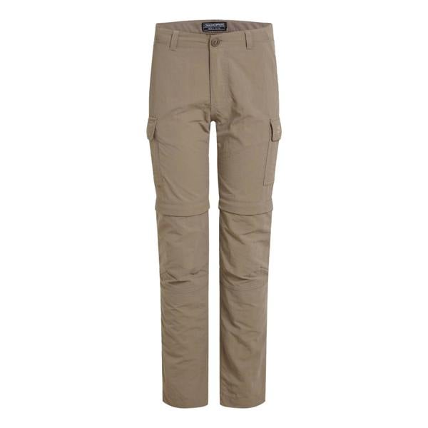 Craghoppers Childrens/Kids Nosilife Convertible Hiking Trousers - Pebble - 