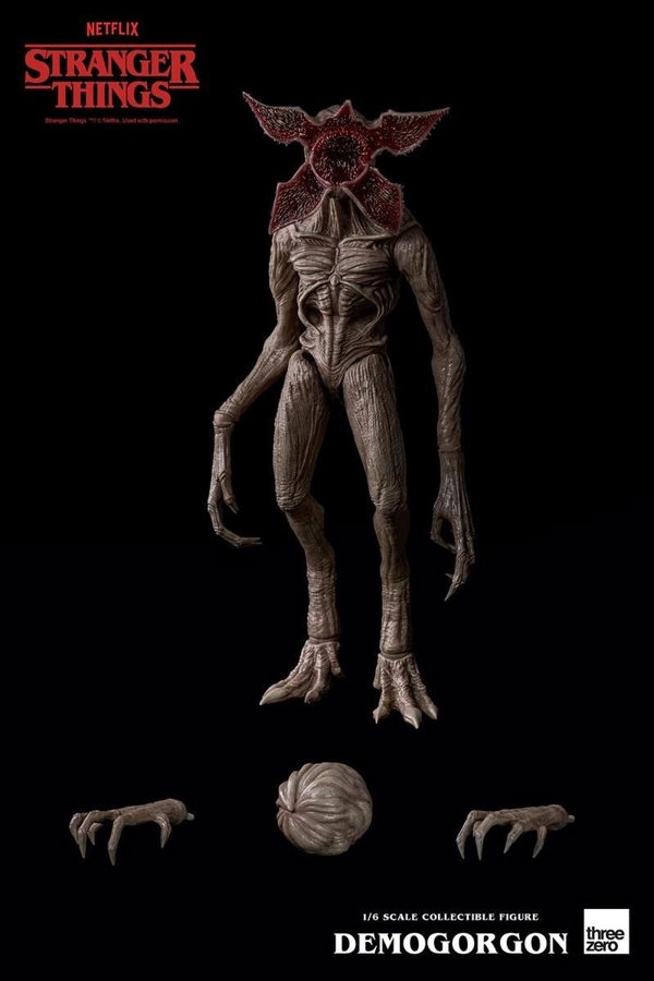 Threezero Demogorgon Stranger Things Articulated Figure 1:6 Scale Threezero 3Z02630W0