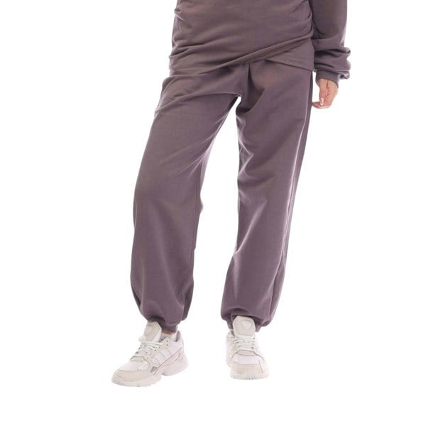 Off White Womens/Ladies For All Relaxed Fit Sweatpants - Purple/White