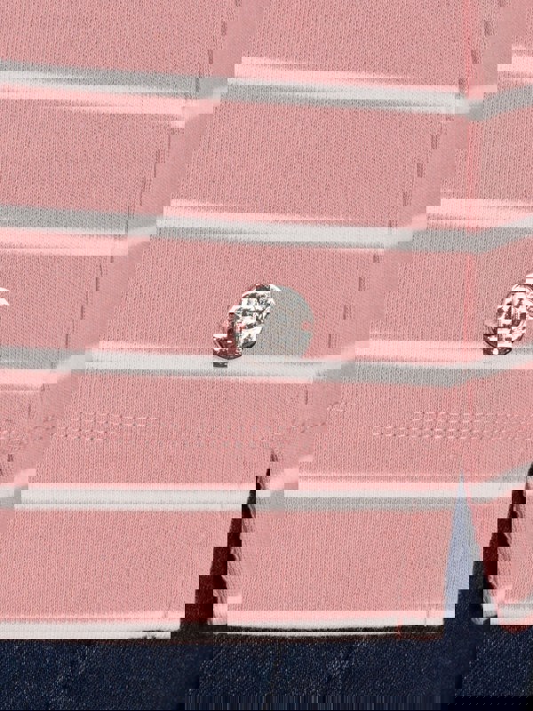 PennyPlain Round Neck Striped Top - Dusk