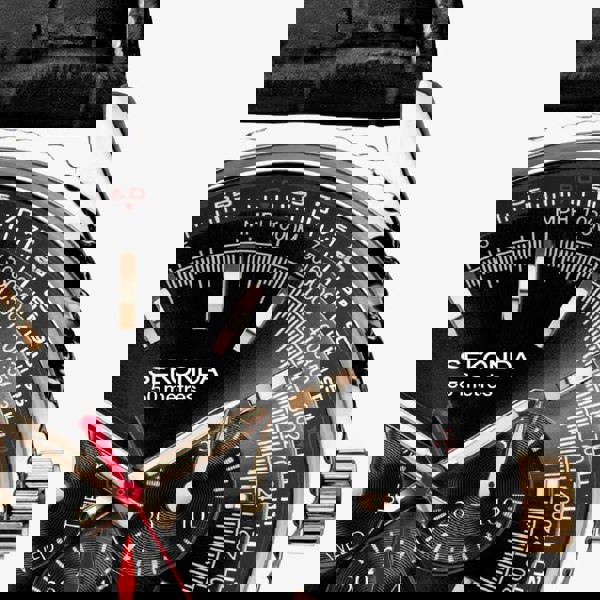 Sekonda Mens Maverick Black Pilot Watch 30036