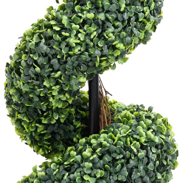 Berkfield Artificial Boxwood Spiral Plant with Pot Green 59 cm