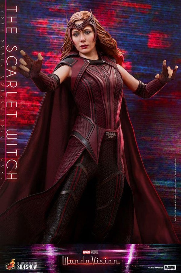 Hot Toys The Scarlet Witch WandaVision Action Figure 1:6 Scale Hot Toys 907935