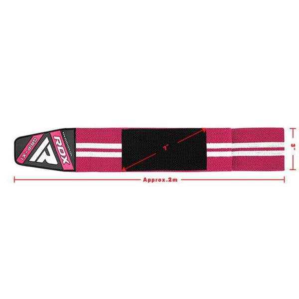 RDX Sports GYM KNEE WRAPS K4 PINK PLUS