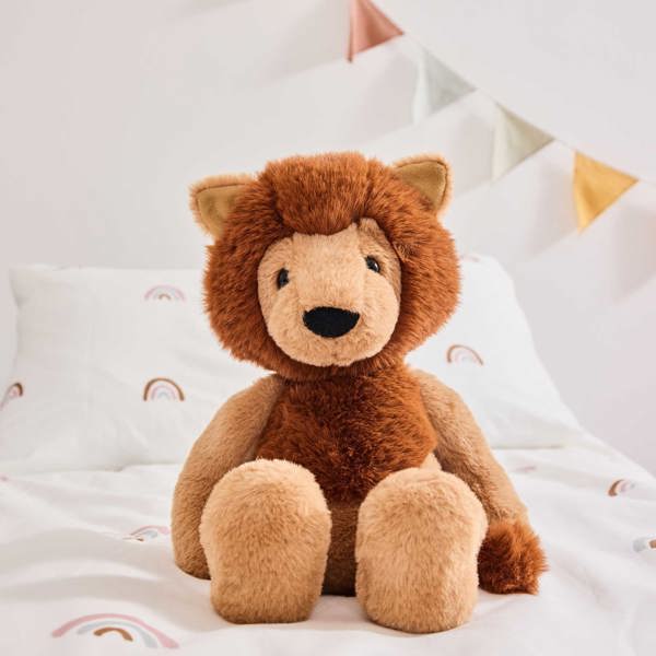 Charlie Bears Leo Lion Oatmeal Brown L