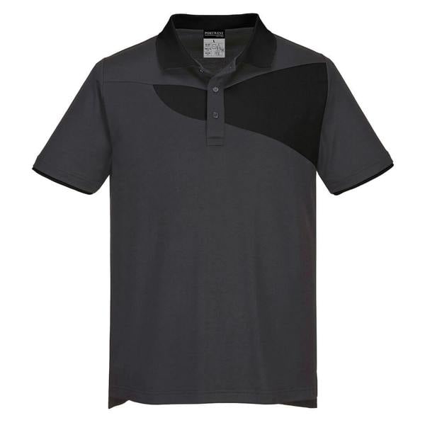 Two Tone Polo Shirt S/S - Hi-Vis Trousers