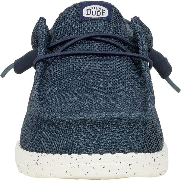 HEYDUDE Wally Stretch Mesh Shoes - Navy