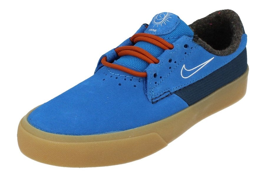 Nike Sb Shane PRM Mens Trainers Dc8902  400 - Signal Blue White Navy Black 400 - Photo 0