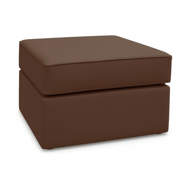 Furnishings For Less Dalmore Leather Footstool