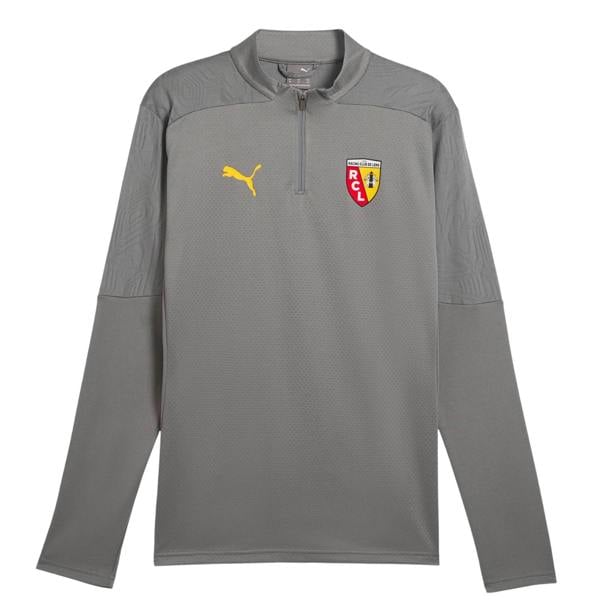 Puma Mens RC Lens Quarter Zip Training Top - Grey - 