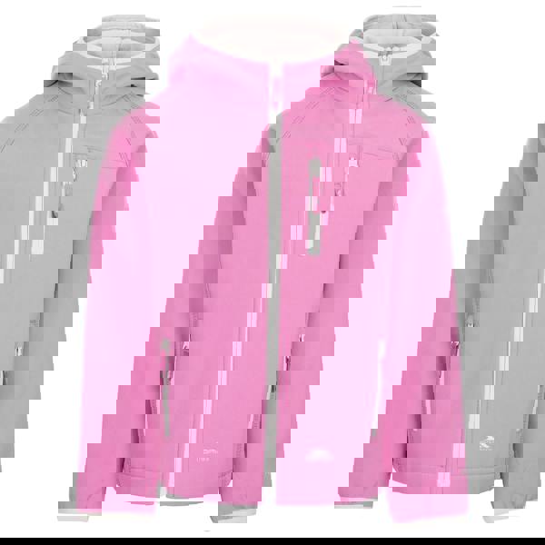 Trespass Childrens/Kids Kian Softshell Jacket - Deep Pink