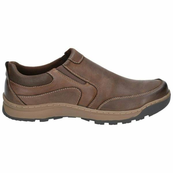 Hush Puppies Jasper Mens Casual Slip On Smart Leather Shoes