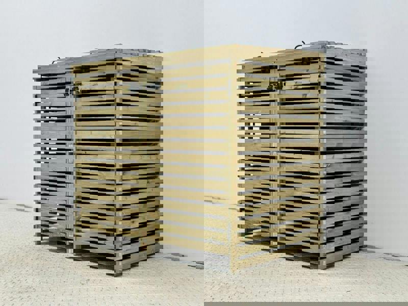 Arbor Garden Solutions Binhaven Slatted Wheelie Bin Storage Unit