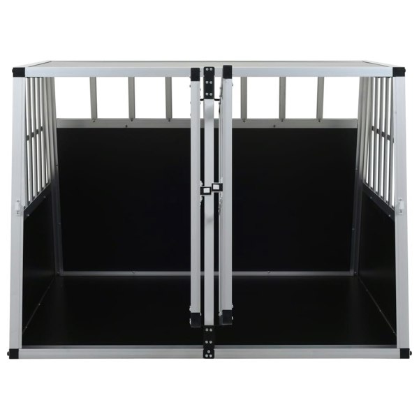 Berkfield Dog Cage with Double Door 94x88x69 cm