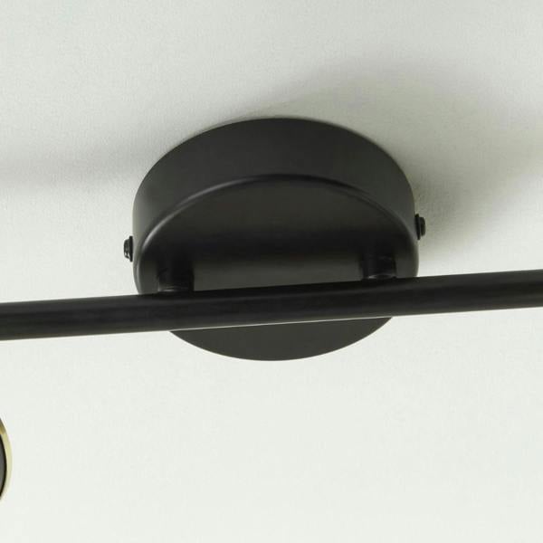 Pagazzi Lighting Talbot Matte Black 4-Spot Bar