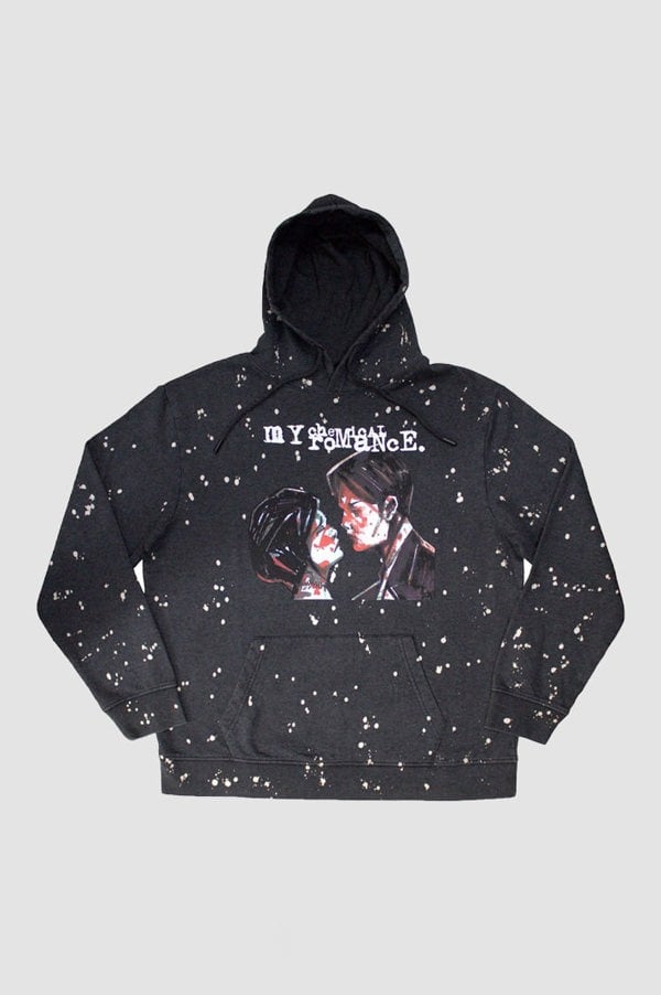 Paradiso My Chemical Romance Three Cheers Dip Dye Pullover Hoodie