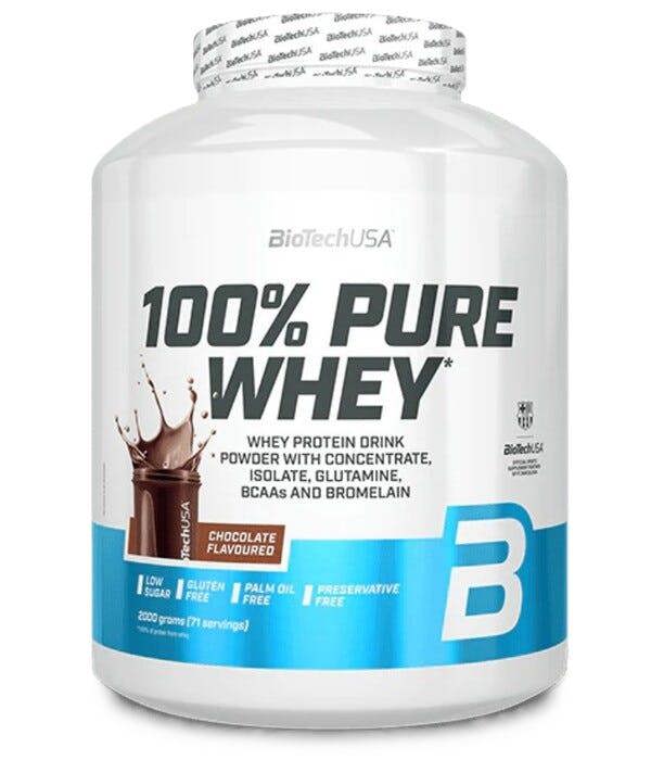 BioTechUSA 100% Pure Whey, Chocolate - 2000g