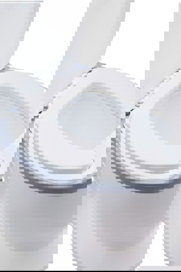 Living and Home Comfortable PVC Seat Cushion Grey Plastic Training Potty Seat for Toddlers